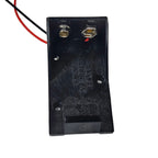 9V Battery Holder with Snap Connector and Wire Leads