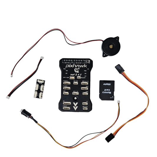 Pixhawk 2.4.8 PX4 Autopilot Flight Controller Kit with Buzzer, Safety Switch, Memory Card Adapter and Cables