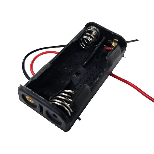 2 × AAA Battery Holder with Wire Leads – 3V Output