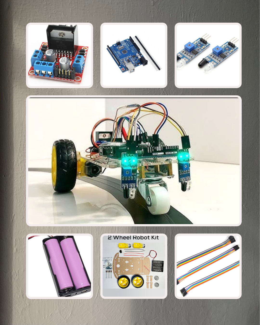 Smart Line Following Robot Kit