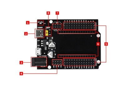 ESP32 - 30 Pin Expansion Board
