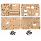 3 DOF robotic arm kit with servo motors