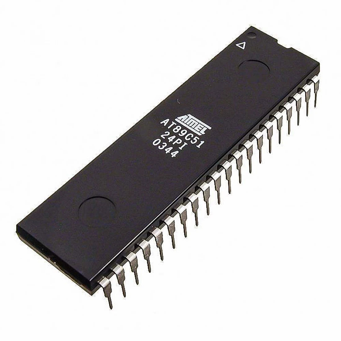 AT89C52 8052 Microcontroller IC – 8-Bit 8051-Compatible MCU with 8KB Flash, 256B RAM and 40-Pin DIP Package