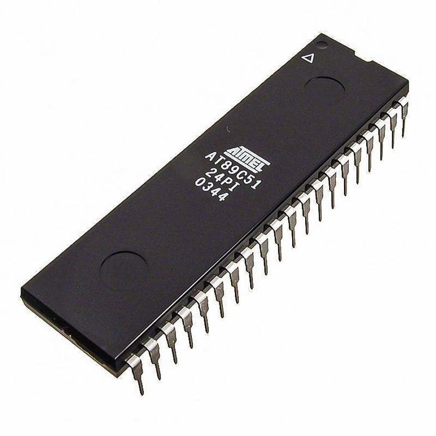 AT89C52 8052 Microcontroller IC – 8-Bit 8051-Compatible MCU with 8KB Flash, 256B RAM and 40-Pin DIP Package