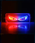 Motorcycle Decorative Cat Eye LED Tail Light 12V – Evil Eye / Demon Eye Rear Light for Bike, Scooter & EV