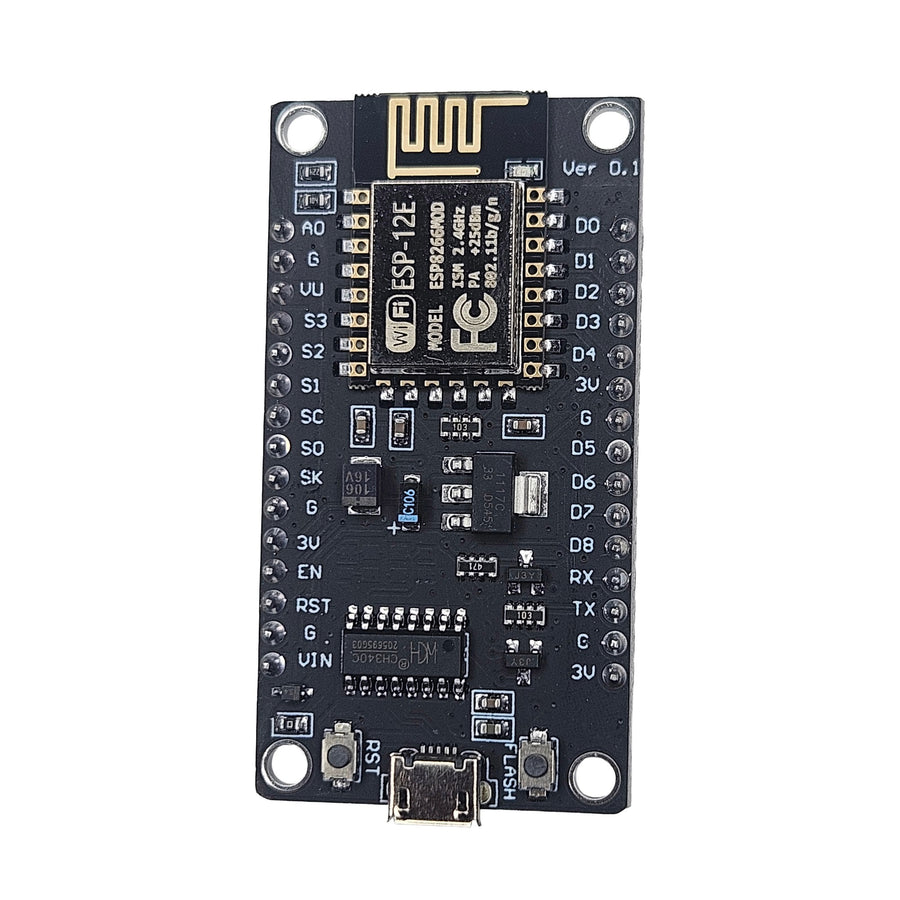 ESP8266 CH340 V3 WiFi Development Board – Breadboard Friendly IoT Module with CH340 USB to TTL Serial Converter