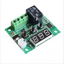 XH-W1209 digital temperature controller module with LED display and onboard relay for DIY electronic