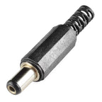 DC Male Power Jack Connector Pin – 5.5mm DC Barrel Plug for CCTV, LED Strip, Adapter & DIY Electronics Projects
