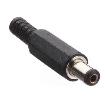 DC Male Power Jack Connector Pin – 5.5mm DC Barrel Plug for CCTV, LED Strip, Adapter & DIY Electronics Projects