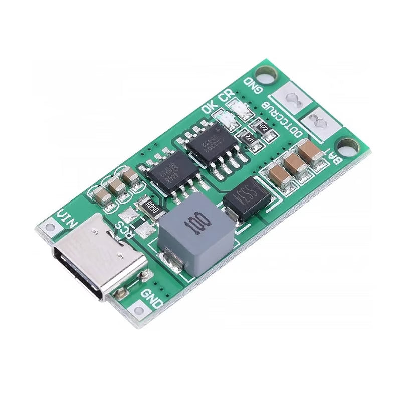 2S 2A USB Type-C 8.4V Lithium Battery Charging Module for 18650 Li-ion Battery Pack