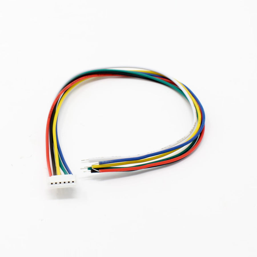 6 Pin RMC Connector with Base | Wire Connector for PCB & Sensor Projects
