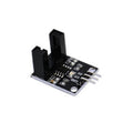 10mm Infrared Slot Photoelectric Count Sensor Module with Encoder Wheel – Speed, RPM and Pulse Detection Sensor for Arduino