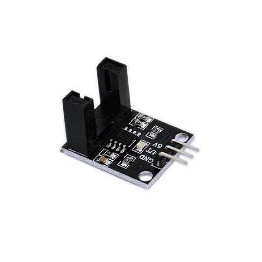 10mm Infrared Slot Photoelectric Count Sensor Module with Encoder Wheel – Speed, RPM and Pulse Detection Sensor for Arduino