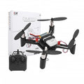 Complete DIY drone kit with quadcopter frame, brushless motors, ESCs, propellers, and flight controller for beginner drone assembly
