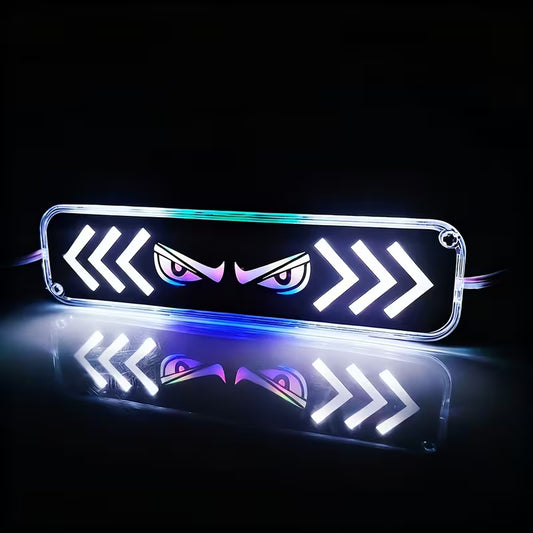 12V LED Eagle Eye Demon Eye Ambient Light – High Brightness Neon Driving Assistance Light for Car & Motorcycle
