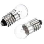Miniature Mini Bulb with Holder – Small Screw Type Bulb Holder Set for School Science Projects & DIY Electrical Experiments