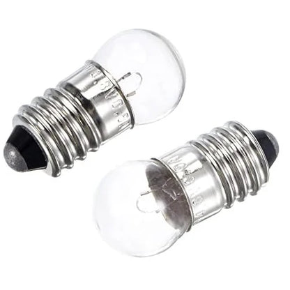 Miniature Mini Bulb with Holder – Small Screw Type Bulb Holder Set for School Science Projects & DIY Electrical Experiments