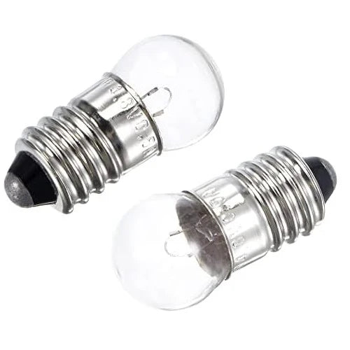 Miniature Mini Bulb with Holder – Small Screw Type Bulb Holder Set for School Science Projects & DIY Electrical Experiments