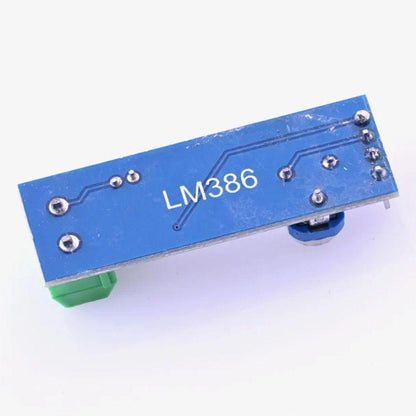 LM386 - 200 Times Gain Mono Audio Power Amplifier Module – 5V to 12V DC