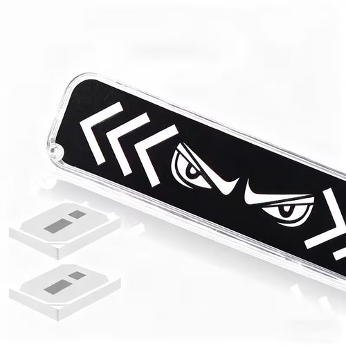 12V LED Eagle Eye Demon Eye Ambient Light – High Brightness Neon Driving Assistance Light for Car & Motorcycle