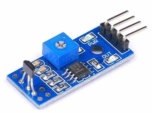 AH49E Linear Hall Effect Sensor Module – Analog Magnetic Field Detection Sensor for Arduino, ESP32 and Microcontrollers