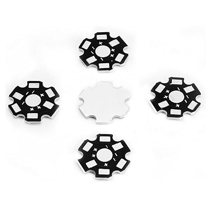 1W High Power LED with Aluminum Heatsink Base Plate