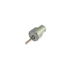 500 RPM 12V Johnson Gear Motor with D Shaft | High Torque DC Geared Motor for Robotics, DIY Projects & Automation