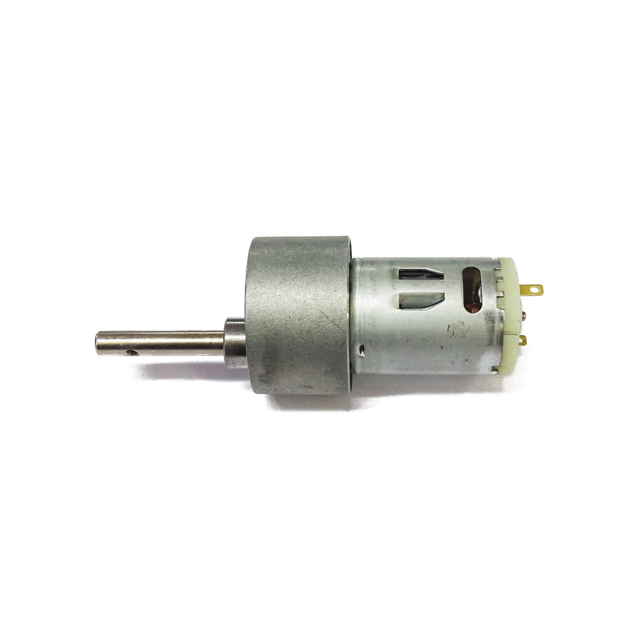 500 RPM 12V Johnson Gear Motor with D Shaft | High Torque DC Geared Motor for Robotics, DIY Projects & Automation