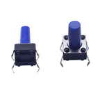 Blue Tactile Push Button Switch – 6x6x10mm (Momentary Type) (one piece)