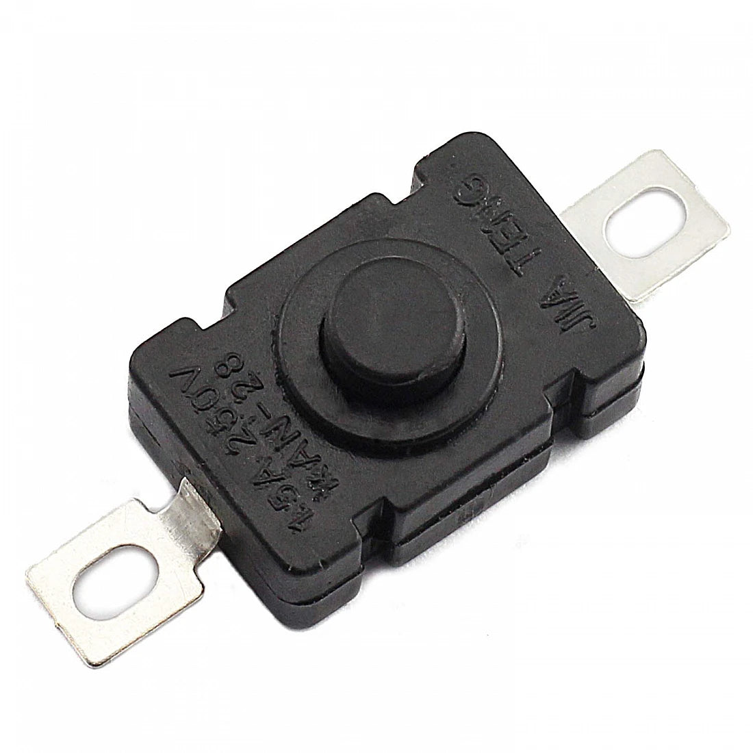 2 Pin Self-Locking Push Button Switch | Round Tactile Switch for DIY Electronics Projects