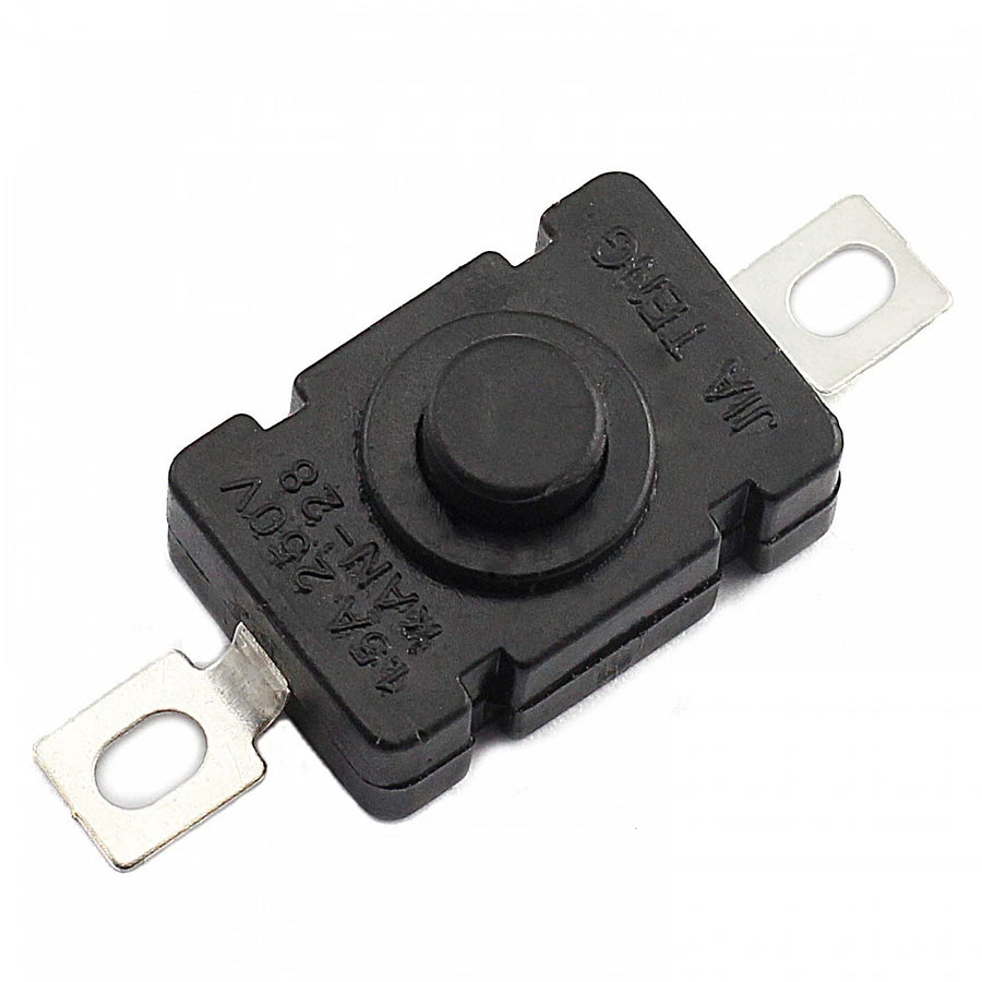 2 Pin Self-Locking Push Button Switch | Round Tactile Switch for DIY Electronics Projects