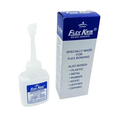 Flex Kwik Instant Adhesive 20g | Strong Fast Bonding Glue for Flex, Rubber, PVC, Metal, Ceramic, Leather & Multi-Purpose Repair Use