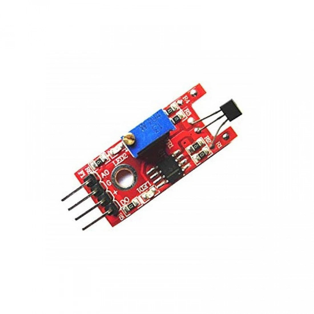 KY-024 Linear Magnetic Hall Effect Sensor Module with Analog and Adjustable Digital Output for Arduino