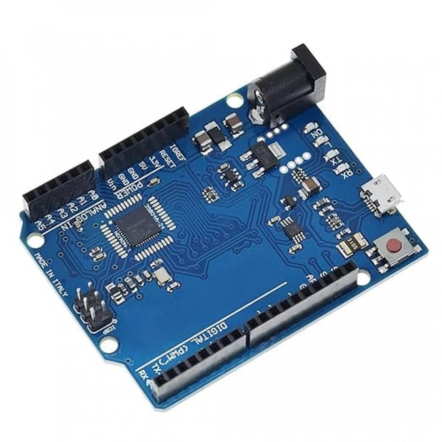 Arduino Leonardo R3 Microcontroller Board (ATmega32u4) USB Compatible