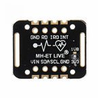 MAX30102 Black Heart Rate and Pulse Oximeter Sensor Module SpO2 Blood Oxygen Monitor for Arduino Raspberry Pi
