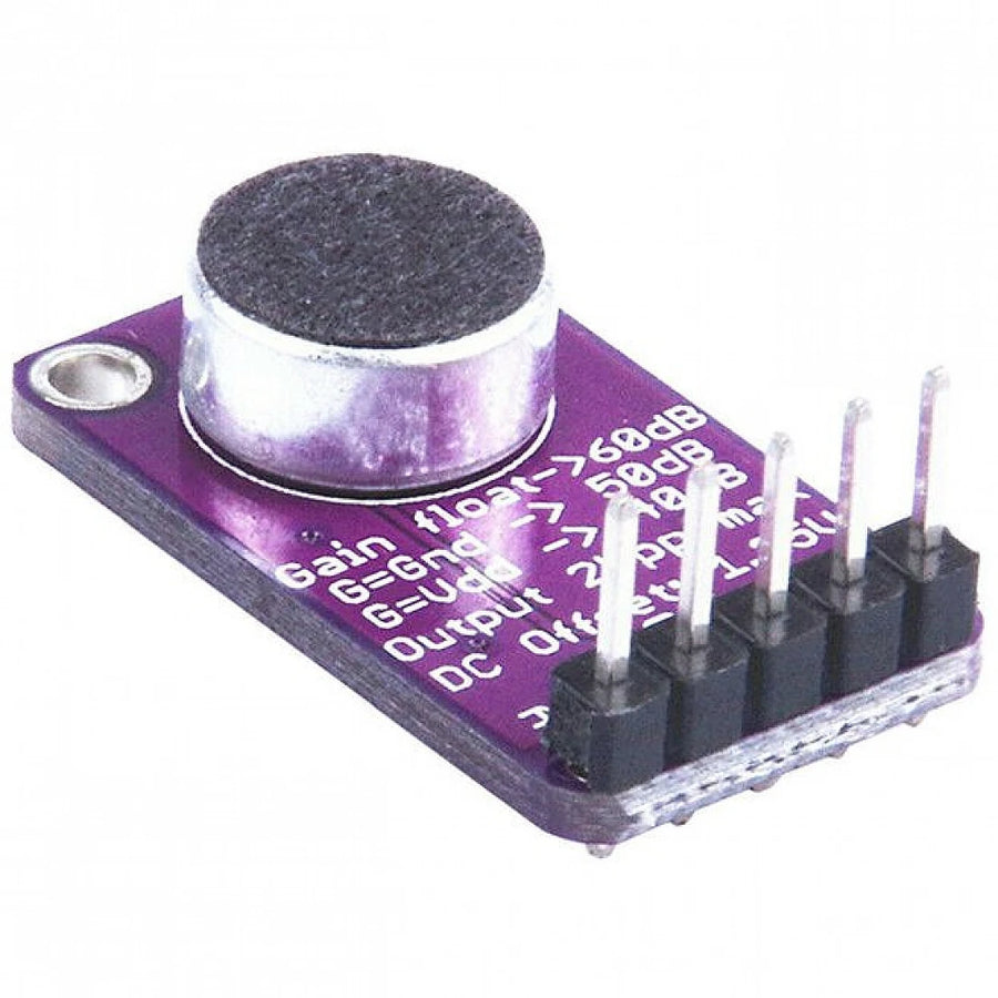 MAX9814 Microphone Amplifier Module with Automatic Gain Control AGC