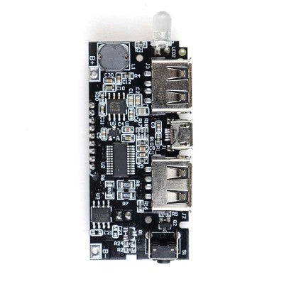 18650 Dual USB 5V Mobile Power Bank Boost Charging Module H913-B V1.0 – 0729HS DIY Board