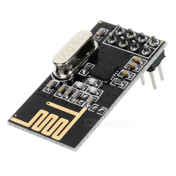 NRF24L01 wireless module without antenna for IoT and wireless data transmission