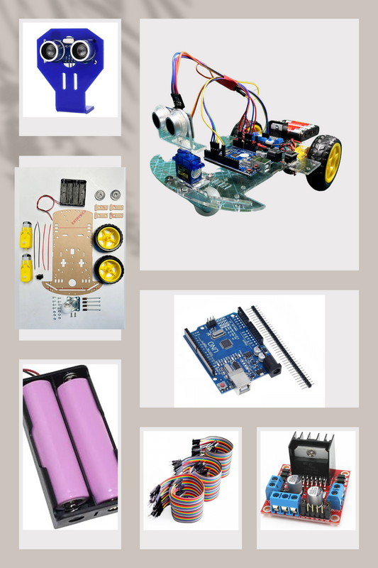 Obstacle Avoiding Robot Car using Arduino Kit