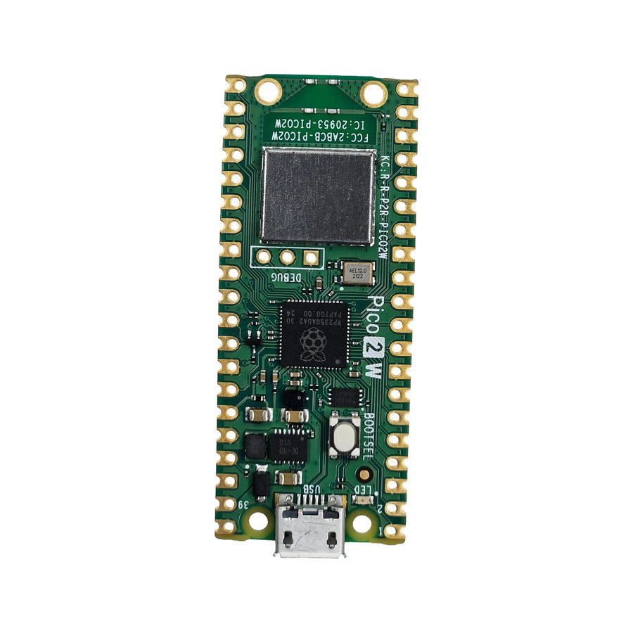 Raspberry Pi Pico 2W |  RP2350 Microcontroller Board with WiFi & Bluetooth, BOOTSEL Mode, USB-C Embedded Development Board