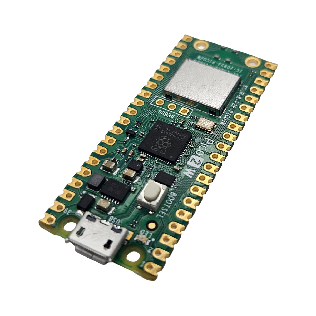 Raspberry Pi Pico 2W |  RP2350 Microcontroller Board with WiFi & Bluetooth, BOOTSEL Mode, USB-C Embedded Development Board