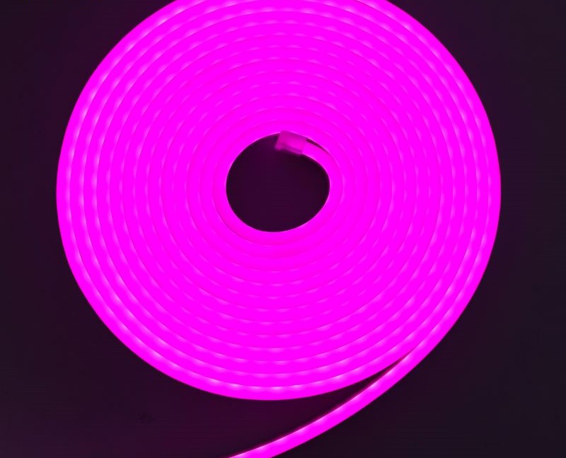 Neon Flexible LED Strip Light -  purple color - 5M