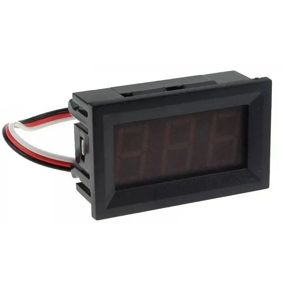 0.56 Inch 3 Wire DC Voltmeter Display Digital LED Voltage Meter Panel Display Module for Electronics Projects and Battery Monitoring