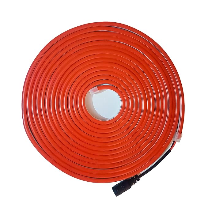Neon Flexible LED Strip Light -  Red color - 5M