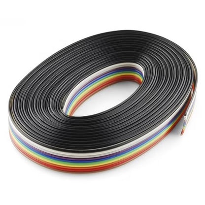 Ribbon Wire 14/36 – 10 Core Flat Cable | 1 Meter Multi-Color
