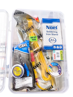 Soldering Kit – Complete Soldering Set with Iron, Wire, Stand, Flux & Tools (Noel)