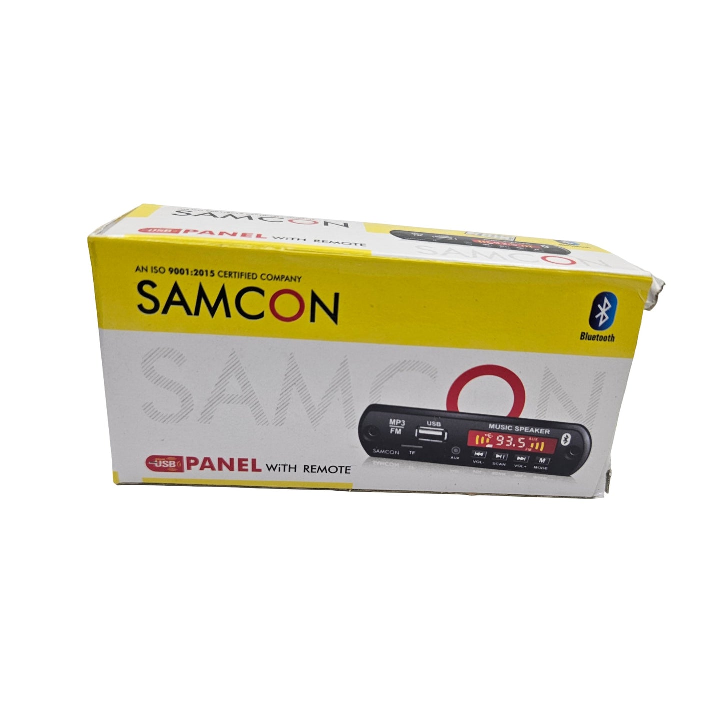 SAMCON  Bluetooth FM Audio Board with Remote USB SD AUX 5V P6 MP3 Player FM Modulator Panel