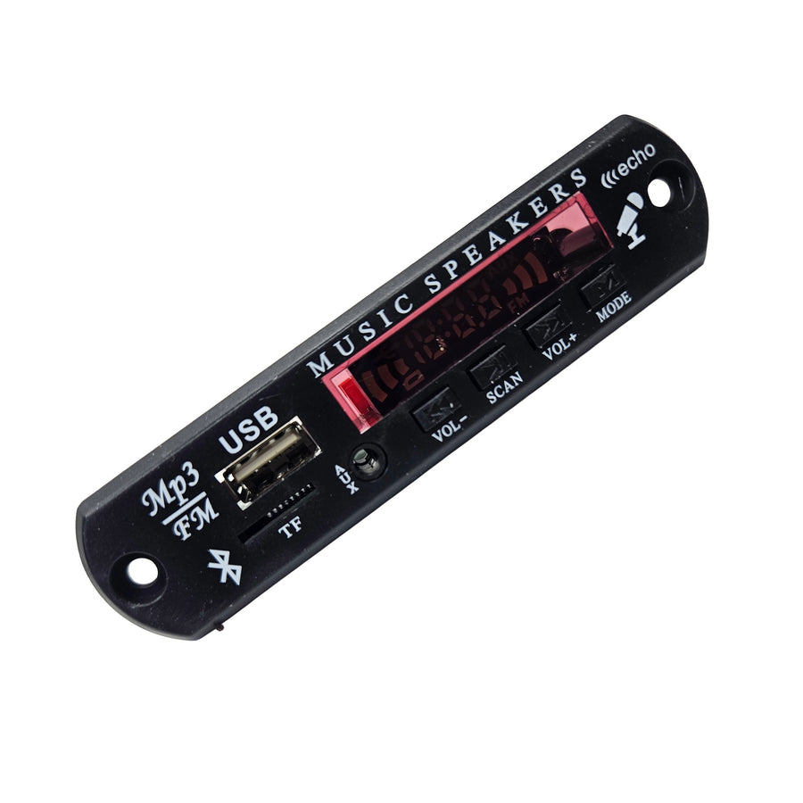 SAMCON  Bluetooth FM Audio Board with Remote USB SD AUX 5V P6 MP3 Player FM Modulator Panel