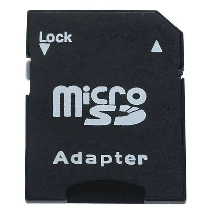 Micro SD to SD Card Adapter for Memory Card Readers, Cameras, Laptops and SD-Compatible Devices – Black