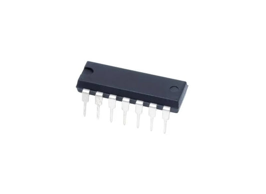 LM339 Quad Differential Comparator IC – Four-Channel Voltage Comparator with Open-Collector Output, DIP-14